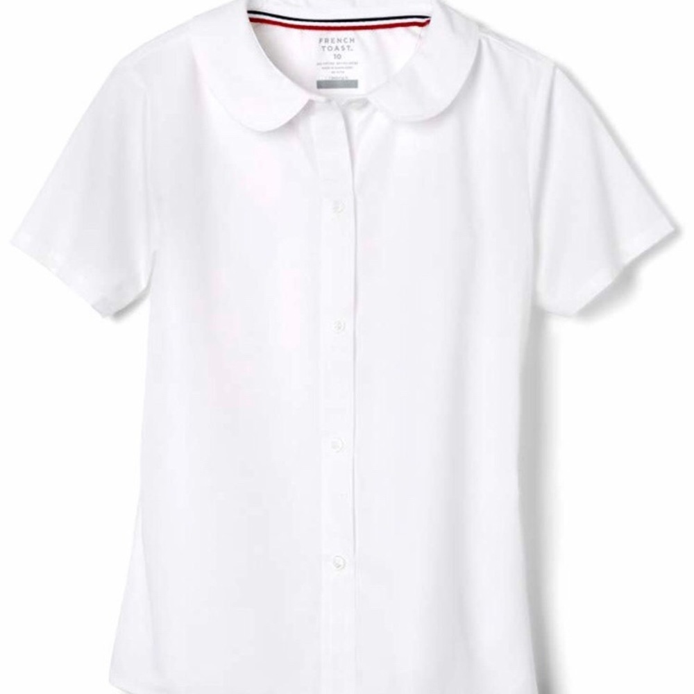 Girls peter pan style shirts